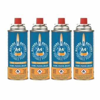 Brightspark 220g Butane Propane Gas Cartridges - Pack Of 4