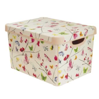 Curver Butterfly Deco Storage Box - 23 x 30 x 40cm