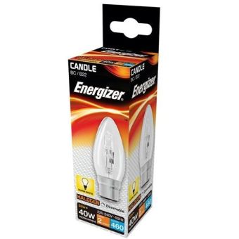 40w Halogen Candle Bulb B22