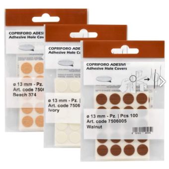 Grey adhesive cap - 100 pack