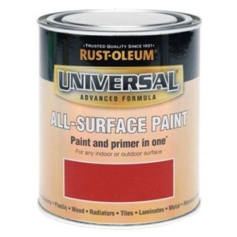 Rust-Oleum Universal All-Surface Paint & Primer - Cardinal Red Gloss - 750ml