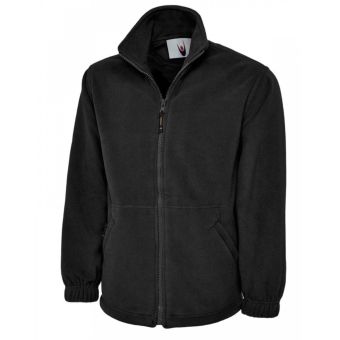 Cargo Unisex Black Micro Fleece Jacket - Small