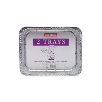 Caroline Foil Tray 3740cc132oz - Pack of 2