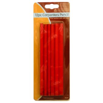 Carpenters Pencils - 12 pack