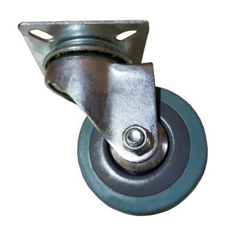 Select Swivel Castor with Runner Wheel - 75mm