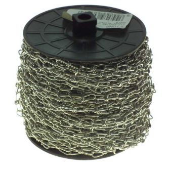 2.5mm Bright Zinc Knotted Chain
