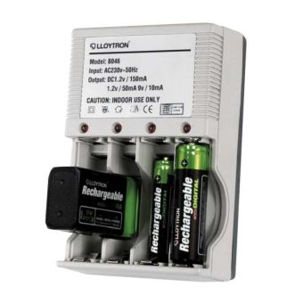 Lloytron AA / AAA +9v Mains Battery Charger