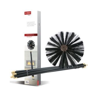 De Vielle 9 Piece Chimney Cleaning Kit