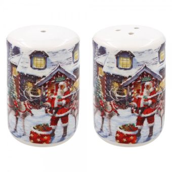 Christmas Range Santa Salt & Pepper Set