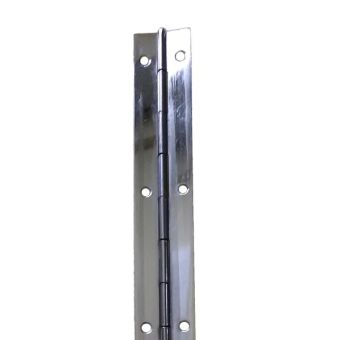 Nickel Plated Piano Hinge - 1.8m x 25mm