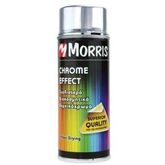 Morris Chrome Effect Colour Spray Paint - 400ml