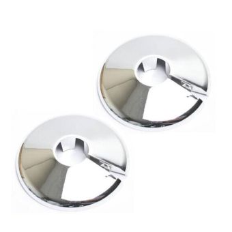 Chrome Pipe Collars - 1/2"