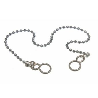 Chrome Plated Ball Type Bath Chain 18