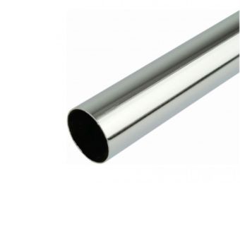 Chrome Round Tube 6ft X 19mm