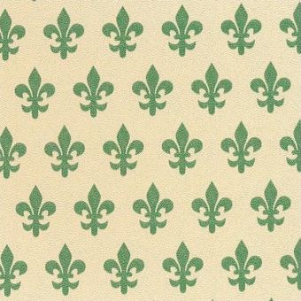 Classic Cream / Green Vector Design Self Adhesive Contact 1m x 45cm
