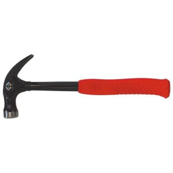 16oz Claw Hammer With Red Neon Grip (454g)