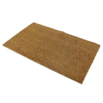 Manor Plain PVC Coir Doormat - 40 X 70cm