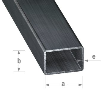 Cold Profiled Steel Rectangular Tube 35mm x 20mm x 1.5mm x 2m