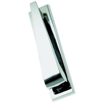 Polished Chrome Contemporary Door Knocker