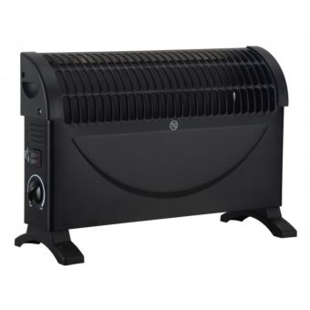 Convector Heater 750-1500Watt - Black