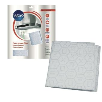 Wpro Cooker Hood Foam Grease Filter - 470x570mm