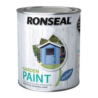 Ronseal Garden Paint - Cornflower 750ml
