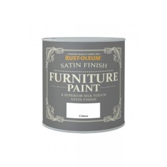 Rust-Oleum Satin Furniture Paint - Cotton 125ml