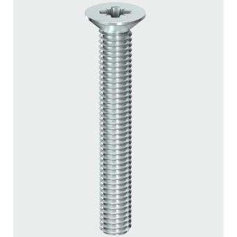 Counter Sunk Pozi Machine Screw M4 x 10 - Box of 100