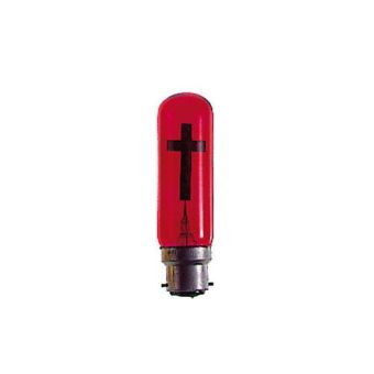 Crucifix Lamp-red