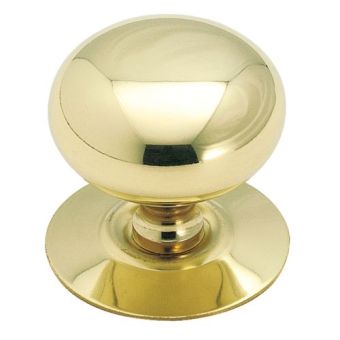 Cupboard Knob 2in Brass