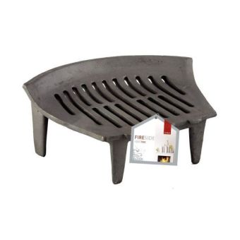 De Vielle Curved Front Fire Grate - 16"