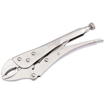 Draper Curved Jaw Self Grip Pliers - 225mm