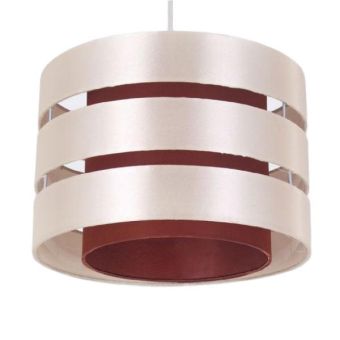 Two Layer Drum Lamp Shade - Cream