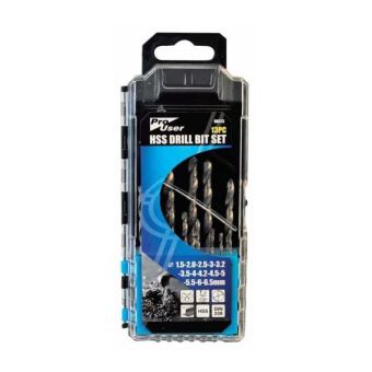 Pro User H.S.S Drill Bit Set - 13 Piece