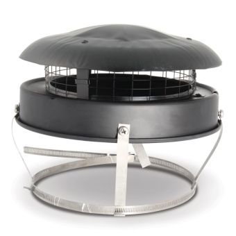 De Vielle Chimney Cowl - Black