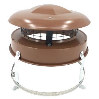 De Vielle Terracotta Chimney Cowl