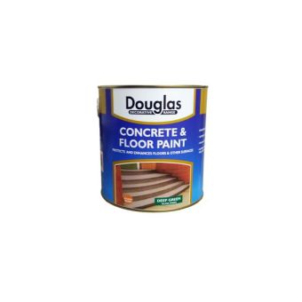 Douglas Concrete & Floor Paint - Deep Green Satin Finish 1L