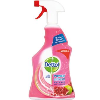 Dettol Power & Fresh 1L Pomegranate