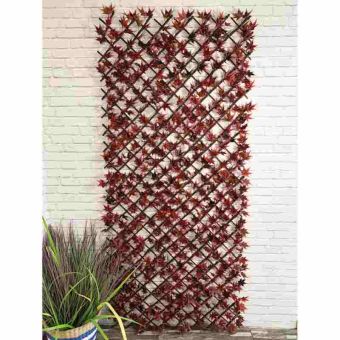 Nearly Natural Red Acer Medium Trellis - 180cm x 60cm