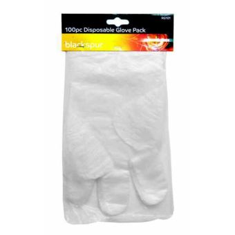 Blackspur Disposable Glove Pack - Pack of 100