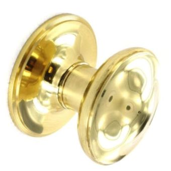 Securit Victorian Centre Door Knob - 75mm