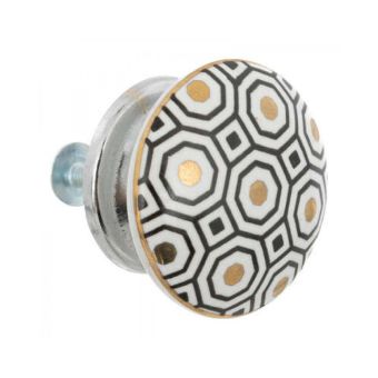 Door Knob White Arianna