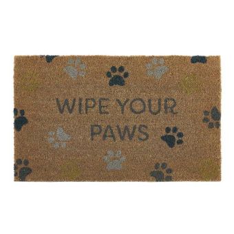My Mat Coir Wipe Your Paws Door Mat 45cm x 75cm