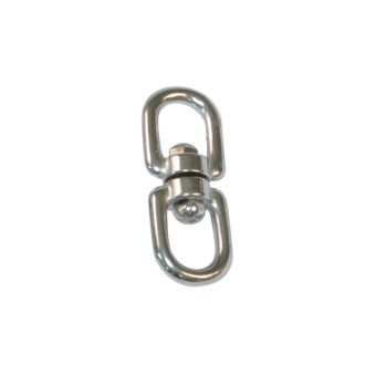 Double Swivel Eye - Steel Nickel plated 3.8 mm x 50 mm