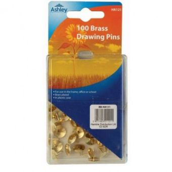 100pk Drawing Pins