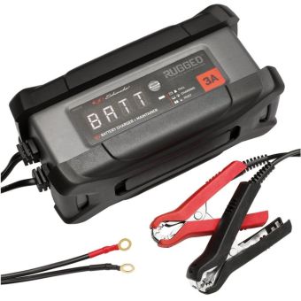 Draper Schumacher® SPX458 Rugged 12V Battery Charger and Maintainer, 3A