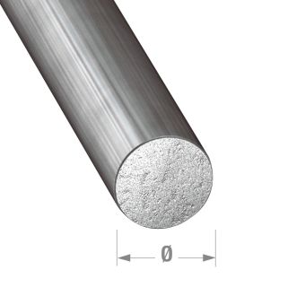 Drawn Steel Round Rod 6mm x 1m