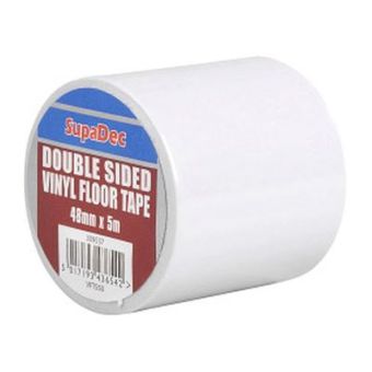 Double Sided Vinyl Floor Tape 48mm x 5m