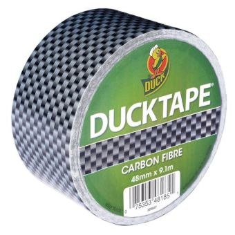 Duck Tape® 48mm x 9.1m Carbon Fibre