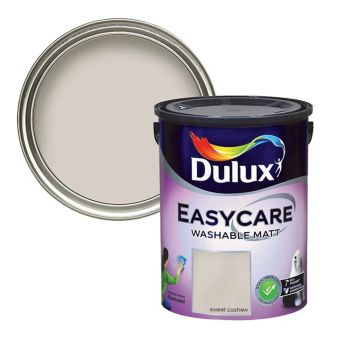 Dulux Easycare Matt Emulsion paint 5L - Sweet Cashew